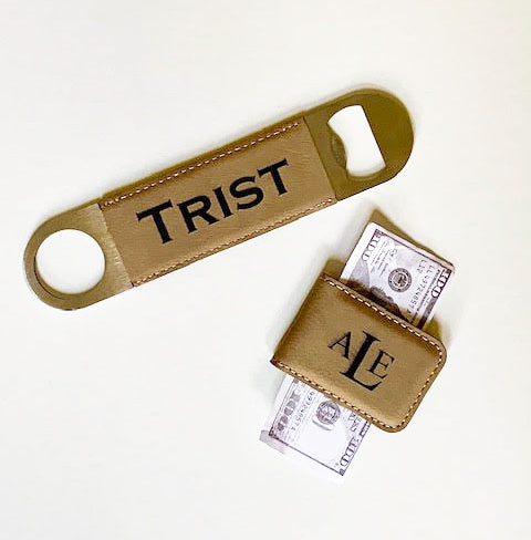 Trist Suede Bottle Opener