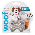 Tea cup infuser with dog design  and bone by the brand 'Joie'.