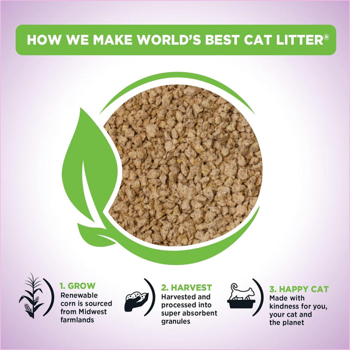 Worlds Best Lavender Multi Cat Litter 28lbs